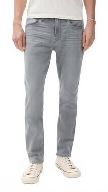 NEW PAIGE transcend federal slim straight jean in patterson grey